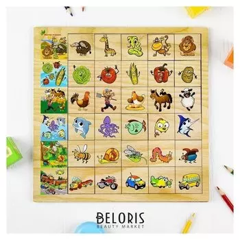 Рамка-вкладыш «Ассоциации. среда обитания животных»