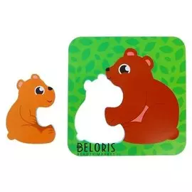 Рамка-вкладыш для ванны Мишки