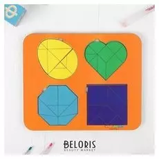 Рамка - вкладыш Головоломка. Геометрия