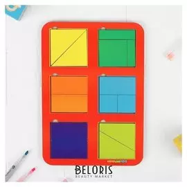 Рамка-вкладыш "Квадраты" по методике Никитина