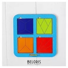 Рамка-вкладыш "Квадраты" по методике Никитина