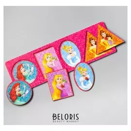 Рамка-вкладыш малая "Самой милой" Принцессы 4 элемента