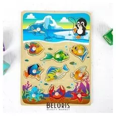 Рамка вкладыш Подводный мир 1×30×22,5 см