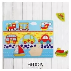 Рамка-вкладыш Транспорт 7 элементов