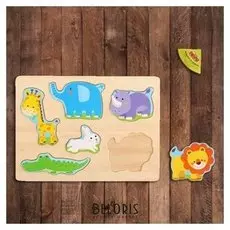 Рамка-вкладыш Веселые зверята