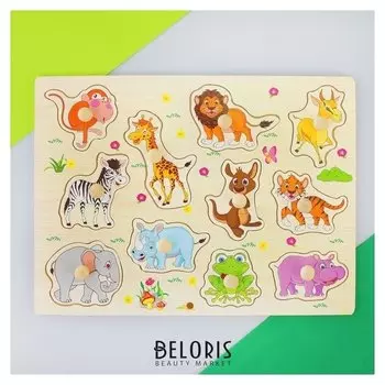 Рамка-вкладыш Веселые зверята