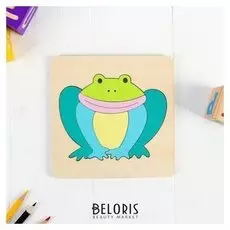 Рамка-вкладыш Животные Лягушка