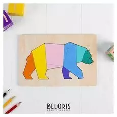 Рамка-вкладыш Животные Медведь