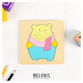 Рамка-вкладыш Животные Мишка