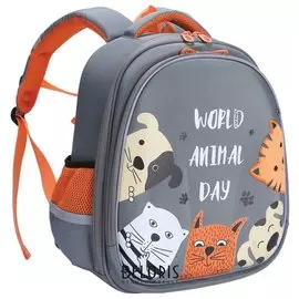 Ранец с анатомической спинкой "Пушистые друзья"