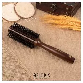 Расческа брашинг, натуральная щетина, D = 5,5 см