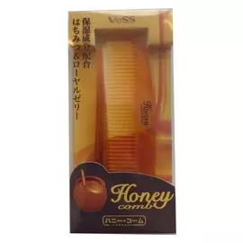 Расческа для увлажнения и придания блеска волосам с мёдом и маточным молочком пчёл, складная Honey Comb