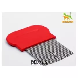 Расческа-гребешок с длинными зубьями, 8 х 5,5 см