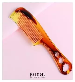 Расчёска, цвет янтарный
