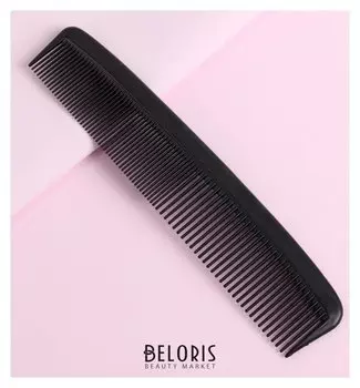 Расчёска комбинированная, цвет чёрный