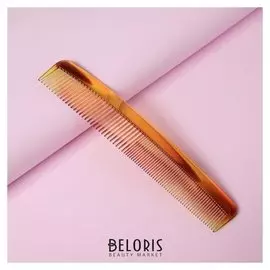 Расчёска комбинированная, цвет янтарный
