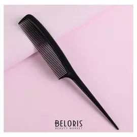 Расчёска с хвостиком, цвет чёрный