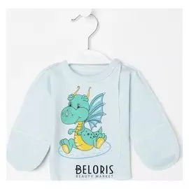 Распашонка детская, цвет голубой, рост 50 см