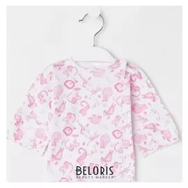 Распашонка «Сафари», цвет белый, рост 62 см