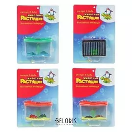 Растущие животные "Аквариум", виды