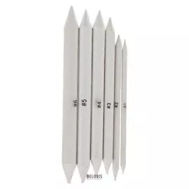 Растушевщик, бумажный набор 6 штук, ЗХК «Невская палитра»