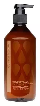 Разглаживающий шампунь «Сияющий бархат» - Аргановое Масло и Масло Облепихи