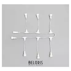 Разветвитель для гирлянд УМС 2W н.б. (1 вход, 6 выходов) 220v