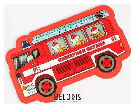Развивающая доска «Пожарная охрана» 18 деталей
