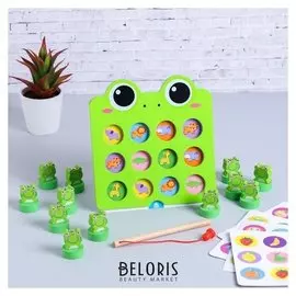 Развивающая игра 2 в 1 «Рыбалка + мемори» 5×22×20,5 см