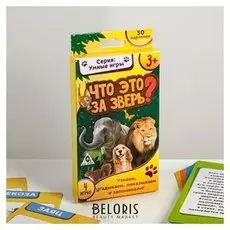 Развивающая игра «Что это за зверь?»