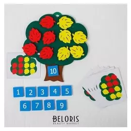 Развивающая игра «Дерево с листьями»