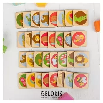 Развивающая игра «Мемори» фишка: 4,6 × 4,6 см