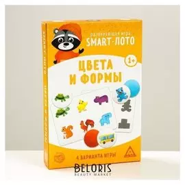 Развивающая игра «Smart-лото. Цвета и формы»