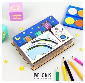 Развивающая игра Трафарет: Вираж 6 шт.