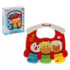 Развивающая игрушка Дружная деревня, со световыми и звуковыми эффектами
