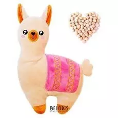 Развивающая игрушка-грелка Лама