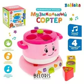 Развивающая игрушка «Музыкальный сортер», свет, звук, микс