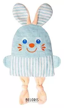 Развивающая игрушка с вишнёвыми косточками Крошка Зайка. Доктор мякиш