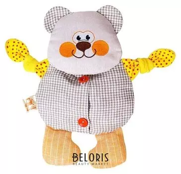 Развивающая игрушка с вишнёвыми косточками Мишутка. Доктор мякиш