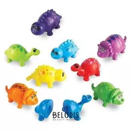 Развивающая игрушка «Собери динозавриков», 18 элементов