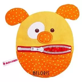 Развивающая мягкая игрушка Доктор Мякиш. Пёс Болтун