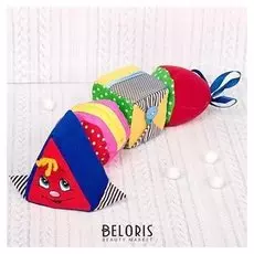 Развивающая мягкая игрушка Гусеница