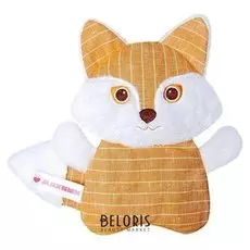 Развивающая мягкая игрушка с вишнёвыми косточками Доктор Мякиш-Лиса