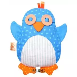 Развивающая мягкая игрушка с вишнёвыми косточками Пингвин