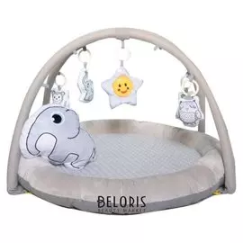 Развивающий коврик Animals World Grey