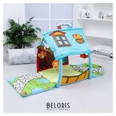 Развивающий коврик "Тропинка к дому" с дугами