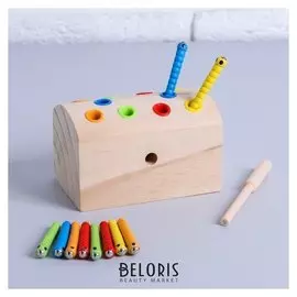 Развивающий набор рыбалка «Супер сундучок» 15,5×9,5×10 см