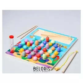 Развивающий набор с шариками "Рыбалка + шарики" 3,5х30,5х23 см