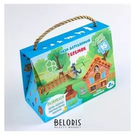 Развивающий пазл " теремок"