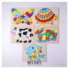 Развивающий пазл Выучи буквы